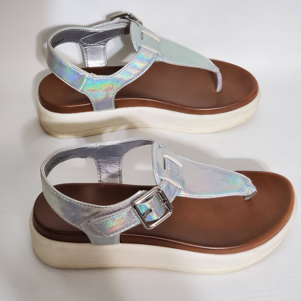 Cupcake Couture Holographic Kids Sandals - Picture 5 of 9